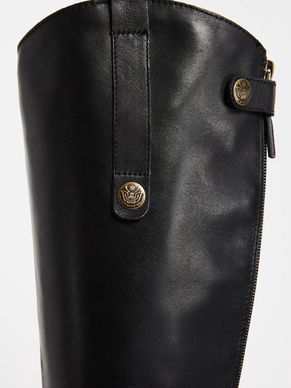Sam Edelman Women's Penny Classic Equestrian Boot, Black Leather, 7 Medium US - Picture 7 of 11